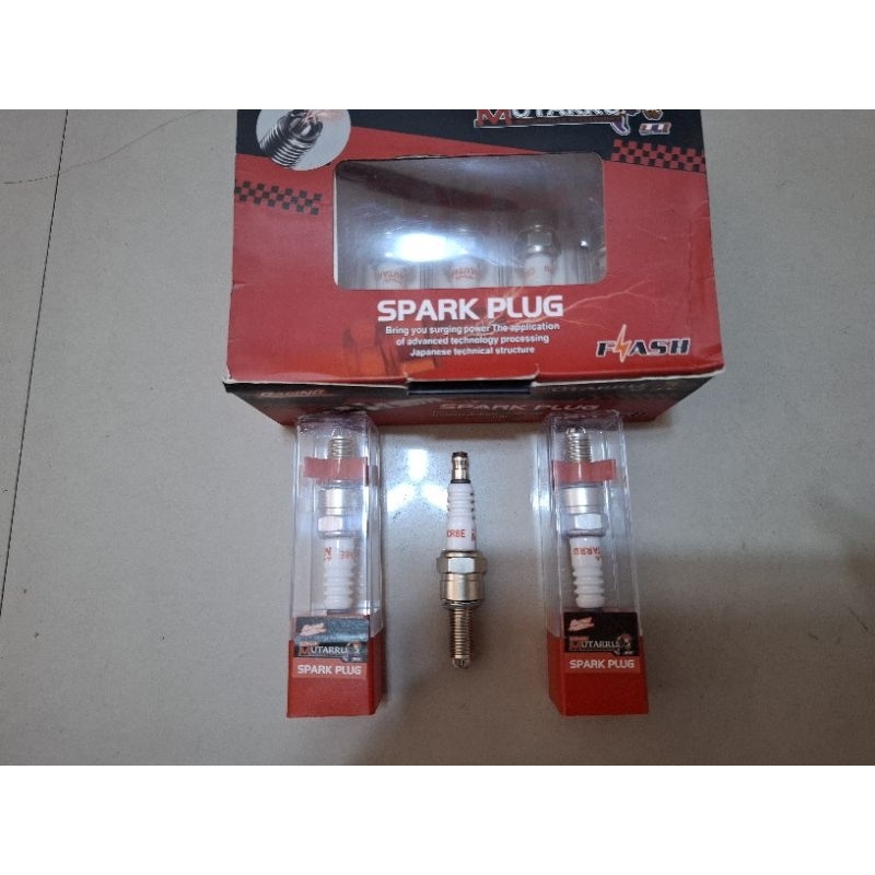 MUTARRU SPURPLUG CR8E FOR RS150/SNIPER 150/155/RAIDER 150 FI/CARB/NMAX ...