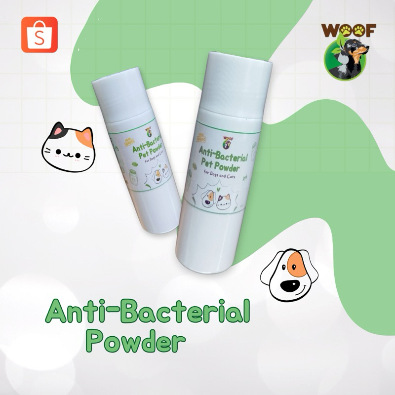 Anti Bacterial Pet Powder (50 grams or 100 grams) | Shopee Philippines