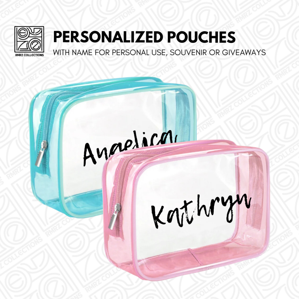 BESTSELLER Personalized Pouches with Name (Thick and High Quality ...