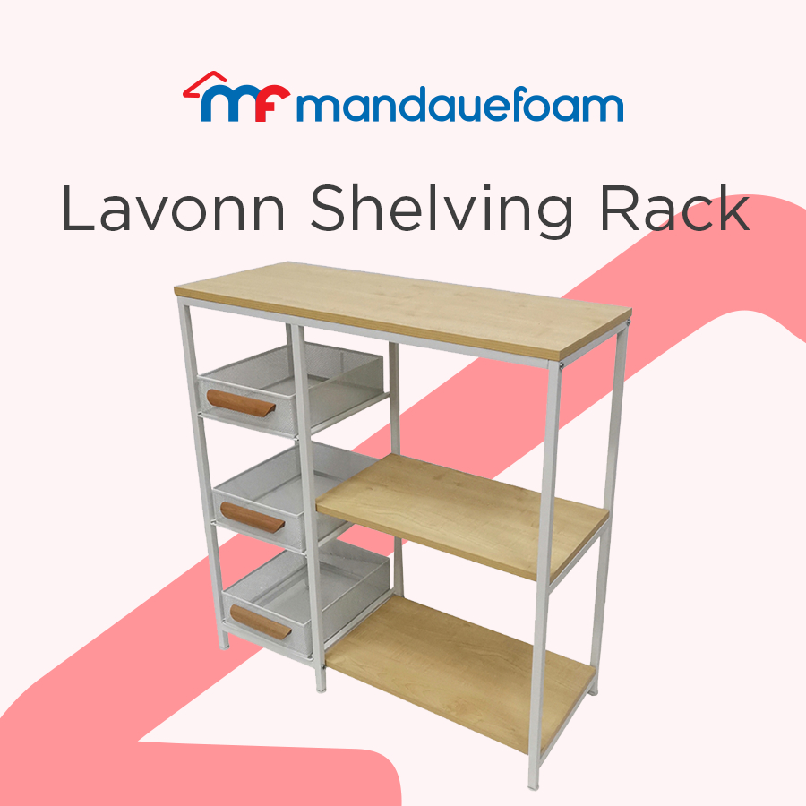Mandaue Foam Lavonn Shelving Rack | Shopee Philippines