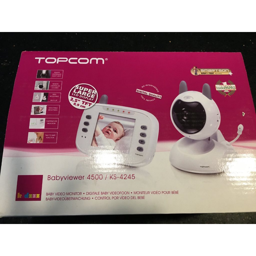 Original Brand New Topcom Baby camera monitor | Shopee Philippines