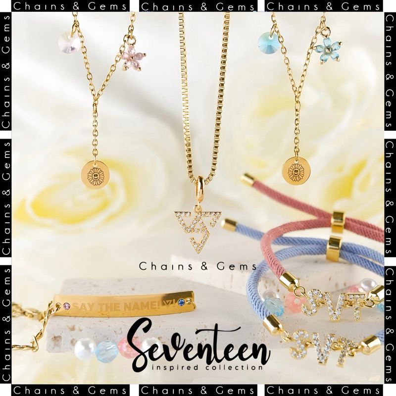 KPOP | Seventeen Inspired Necklaces & Bracelets | SVT | NO Box Included ...