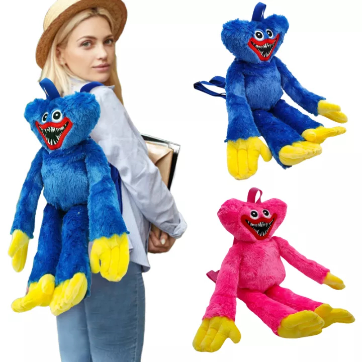 2025 New Huggy Wuggy Bag Hot Backpack Plush for Kids 40cm Poppy ...