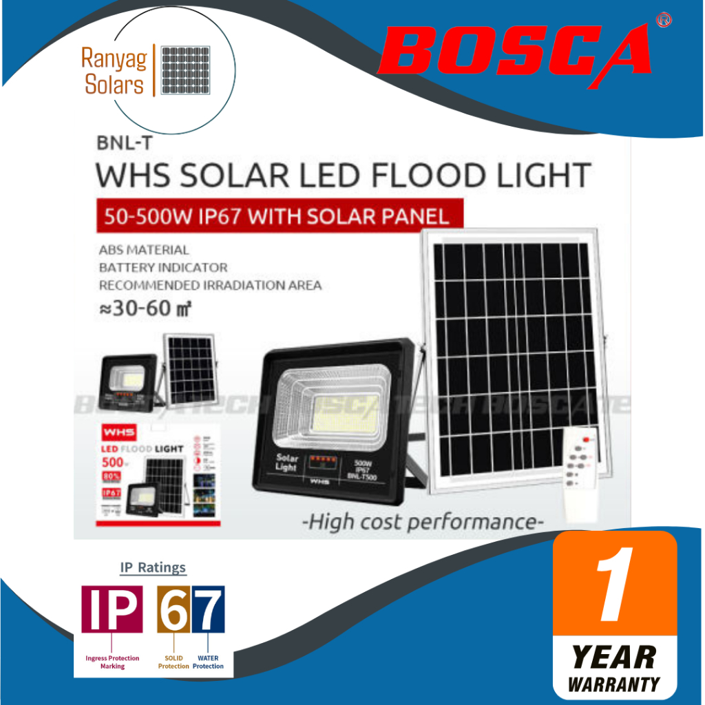 Affordable Solar LED Flood Light with Remote Outdoor/Indoor IP67 50W ...