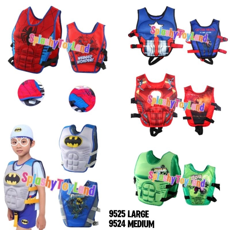 Children's life jacket buoyancy vest muscle floating water clothing ...