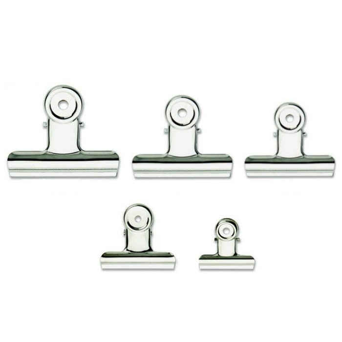 Bulldog Clips 20mm Schwarz - 30 Stück Metall