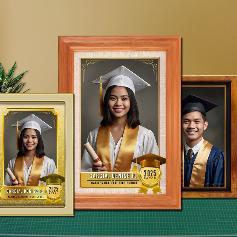 CUSTOMIZED GRADUATION FRAMELESS PHOTO TILE | Shopee Philippines