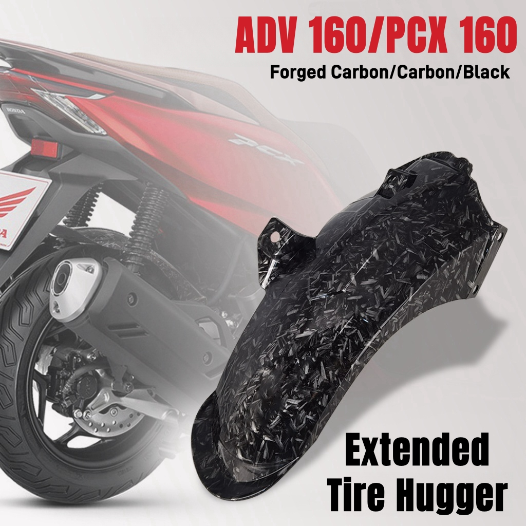 ADV 160/PCX 160 TIRE HUGGER LONG REAR FENDER MUD GUARD FOR ADV 160 ...