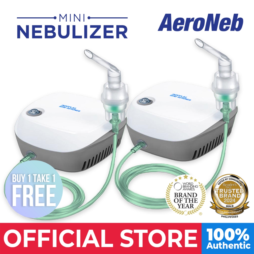 Indoplas Aeroneb Mini Nebulizer - BUY 1 TAKE 1 | Shopee Philippines