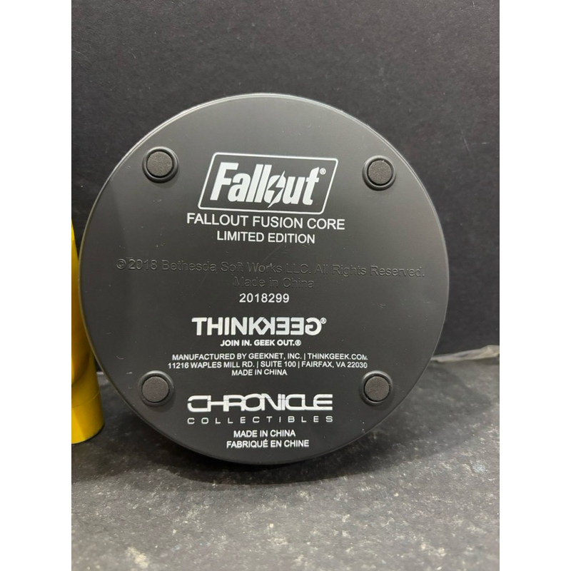 Chronicle Collectibles ThinkGeek Fallout Fusion Core Replica Limited ...