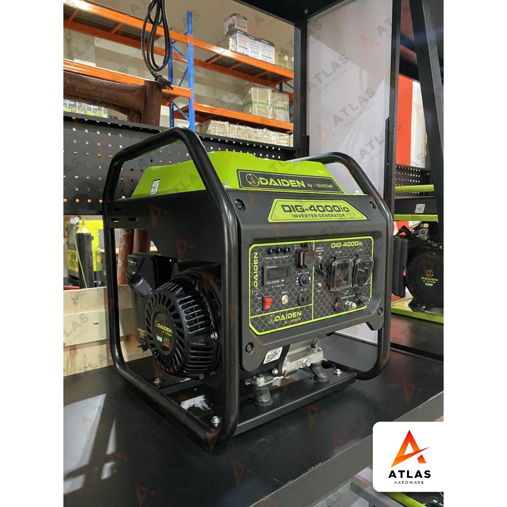 DAIDEN Gasoline Generator Silent Inverter Recoil Start (DIG-4000io ...