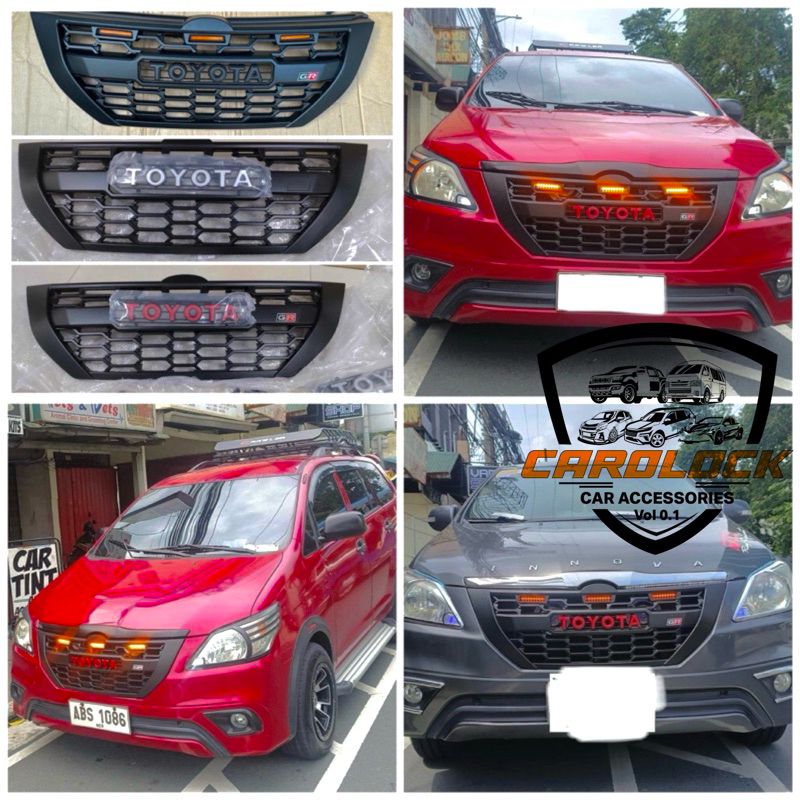Toyota Innova GR Front Grill 2014 2015 | Shopee Philippines