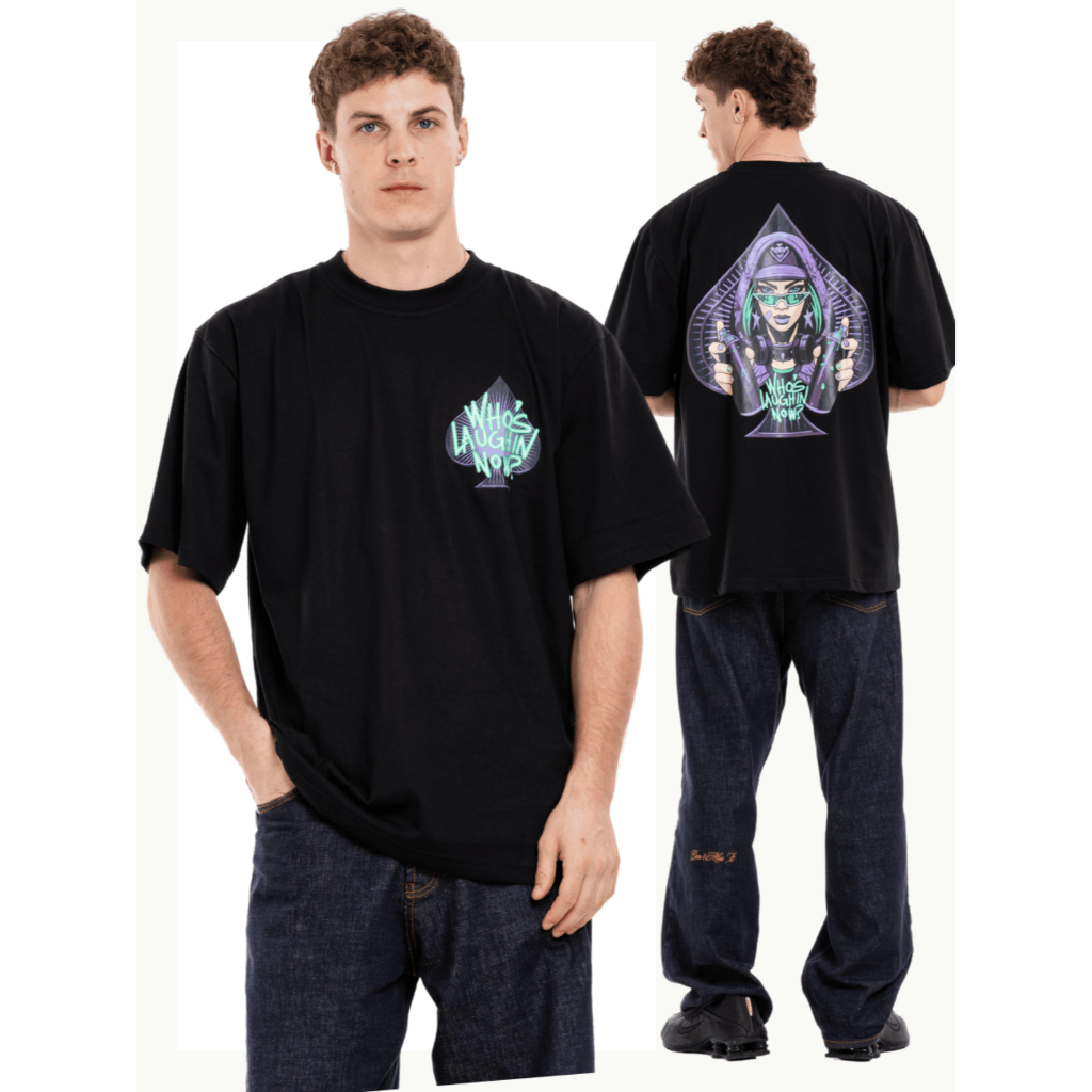 Real Jokes Clothing Lady Blast - Black | Shopee Philippines