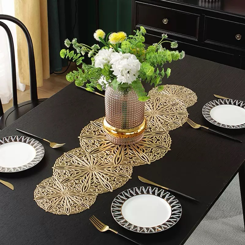 pvc waterproof non slip table runner-33x90cm | Shopee Philippines