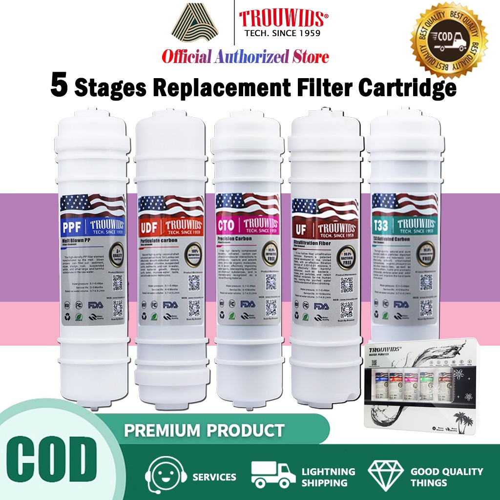 AISKY Water Purifier Filter Element Universal Full Set Of Five-Level ...