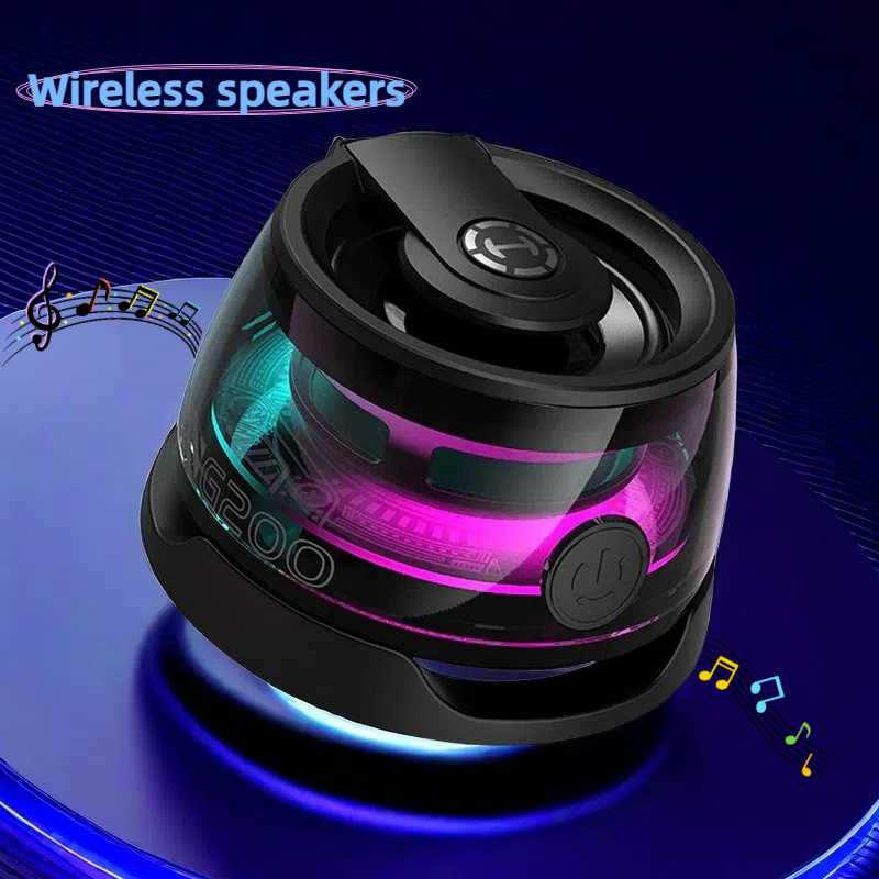 New magnetic bluetooth speaker RGB light multifunctional portable ...