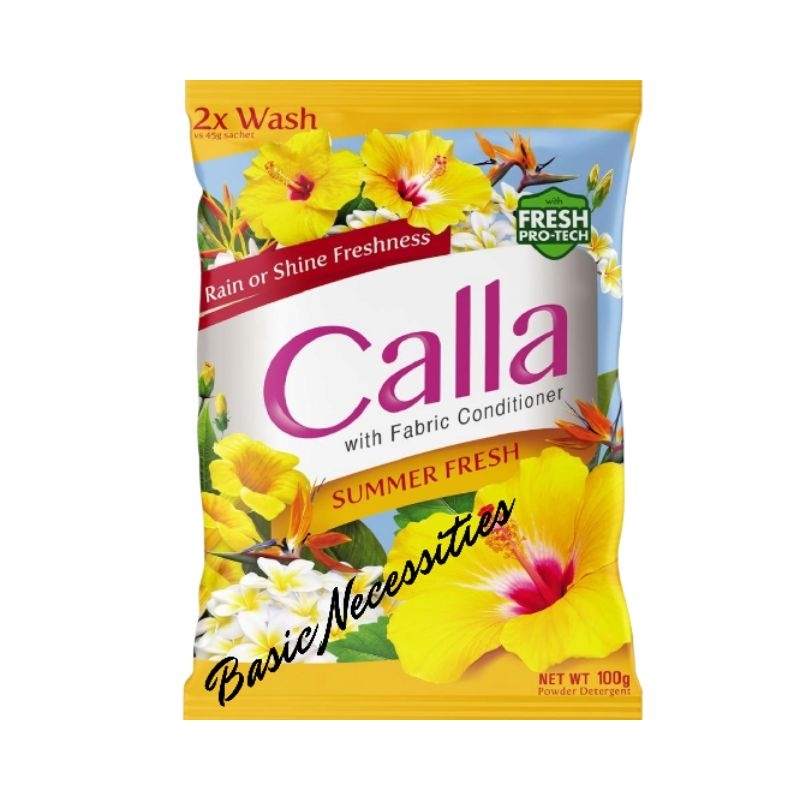 CALLA DETERGENT POWDER 100G 6PCS | Shopee Philippines