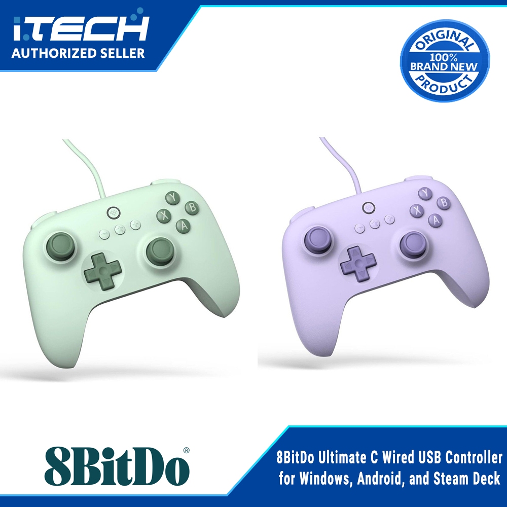 8BitDo Ultimate C Wired USB Controller for Windows, Android, and Steam ...