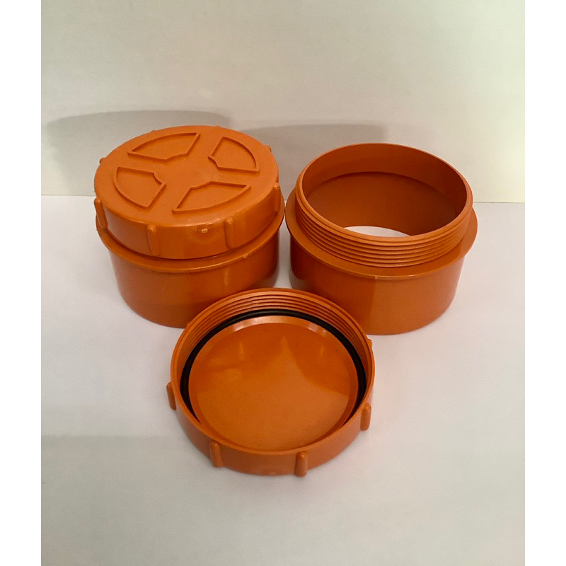 TLX orange pvc clean out 4