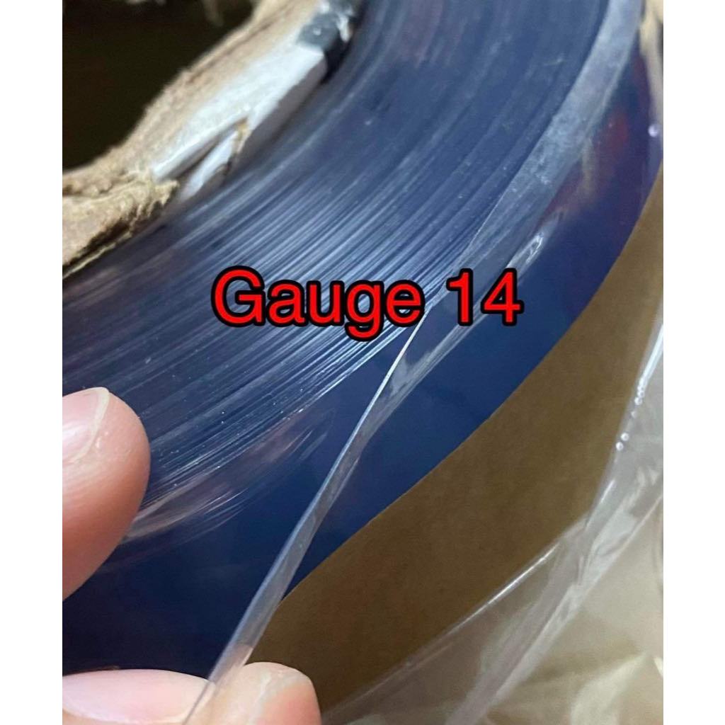 Gauge 14 Transparent / Clear Plastic Cover Roll 48inches x 50meters ...