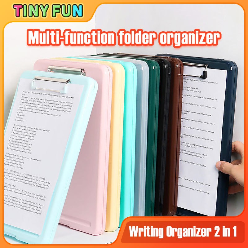 A4 Size Multi-Purpose Board Folder Plastic Boxes Student Supplies Easy ...