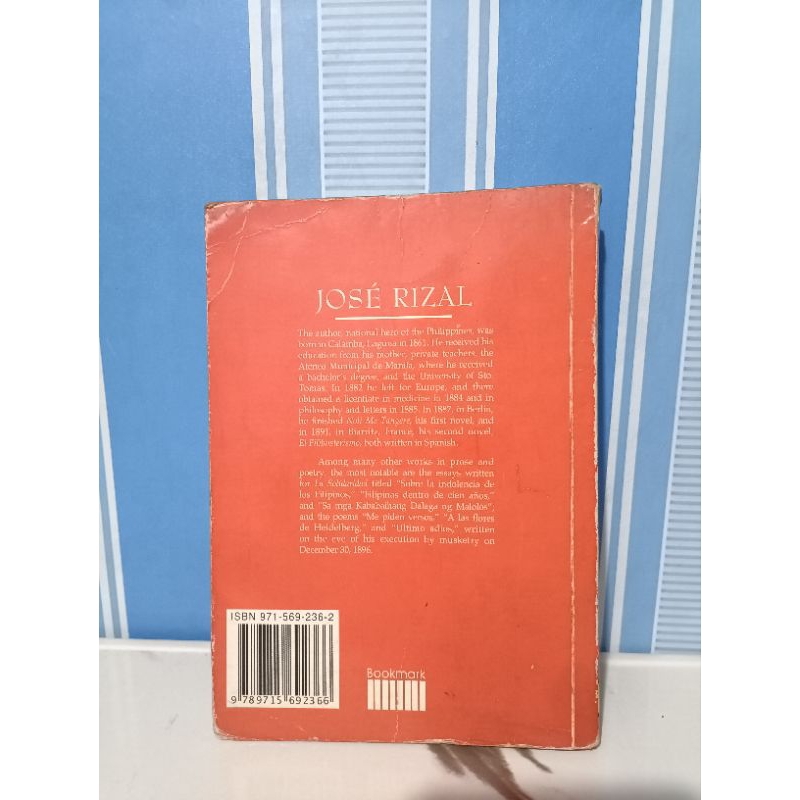 JOSE RIZAL EL FILIBUSTERISMO ENGLISH VERSION TRANSLATED BY MA. SOLEDAD ...