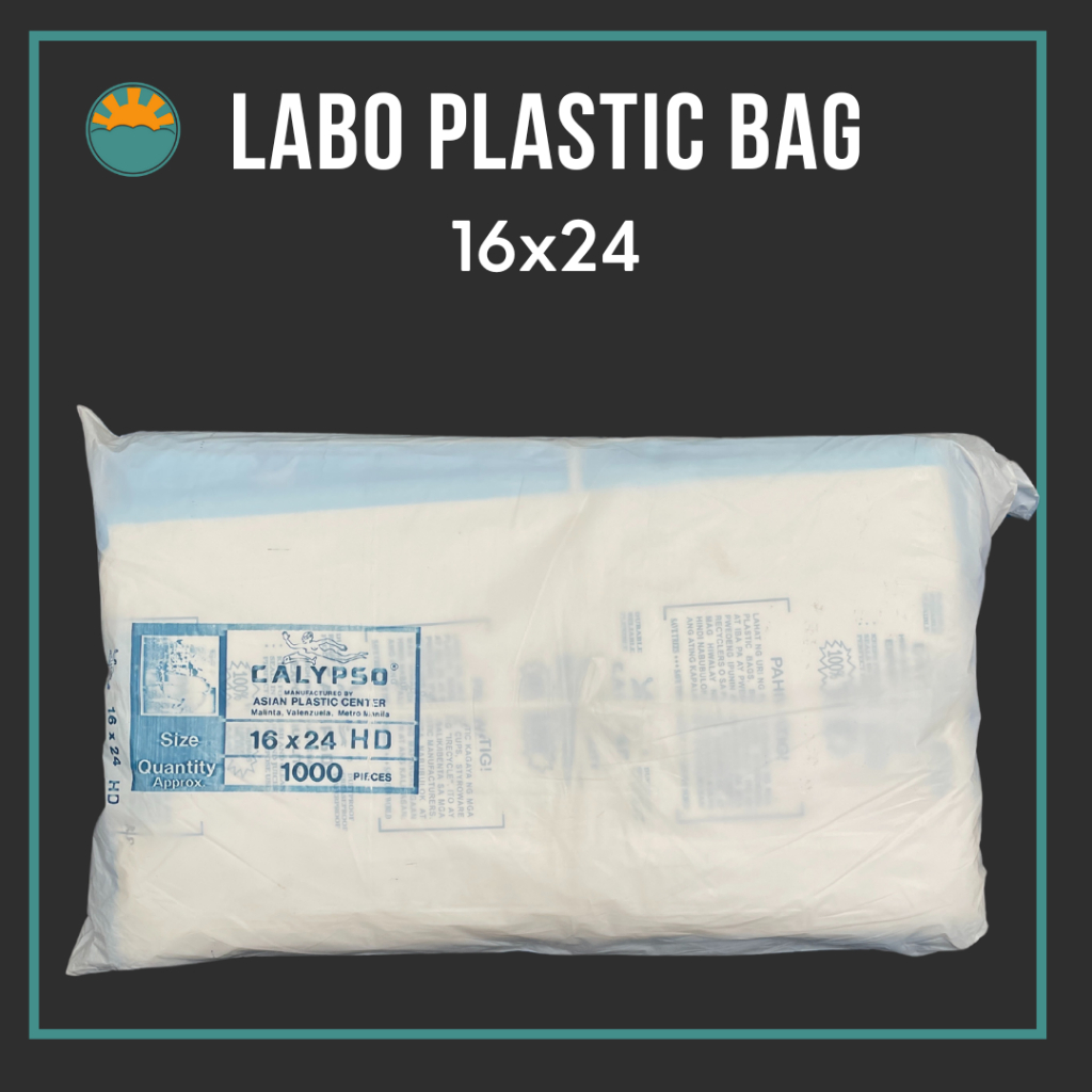 16x24 Labo Plastic Bag | HD | Shopee Philippines