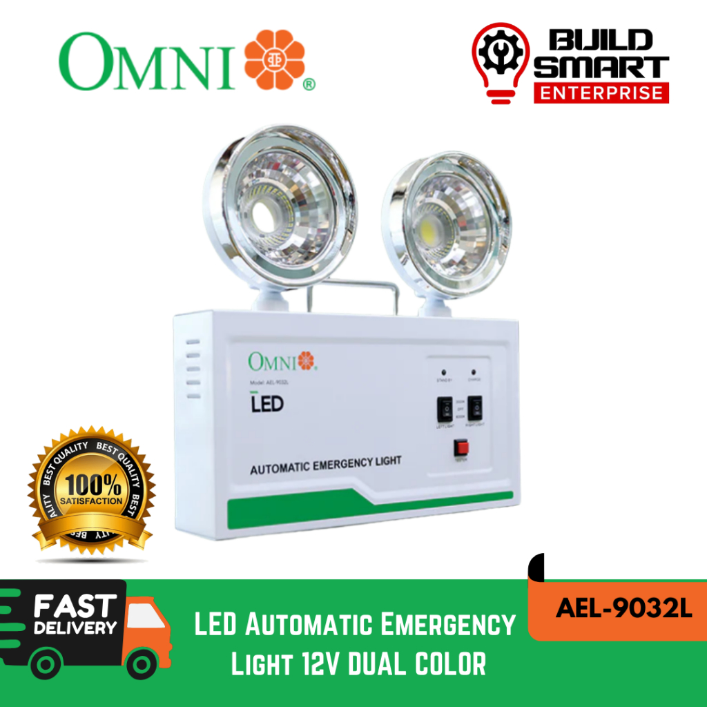 OMNI LED AUTOMATIC EMERGENCY LIGHTS | Shopee Philippines