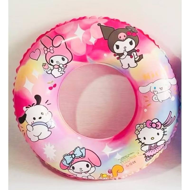 BFCM Kuromi / Melody Summer Inflatable Swimming Ring Floater ...