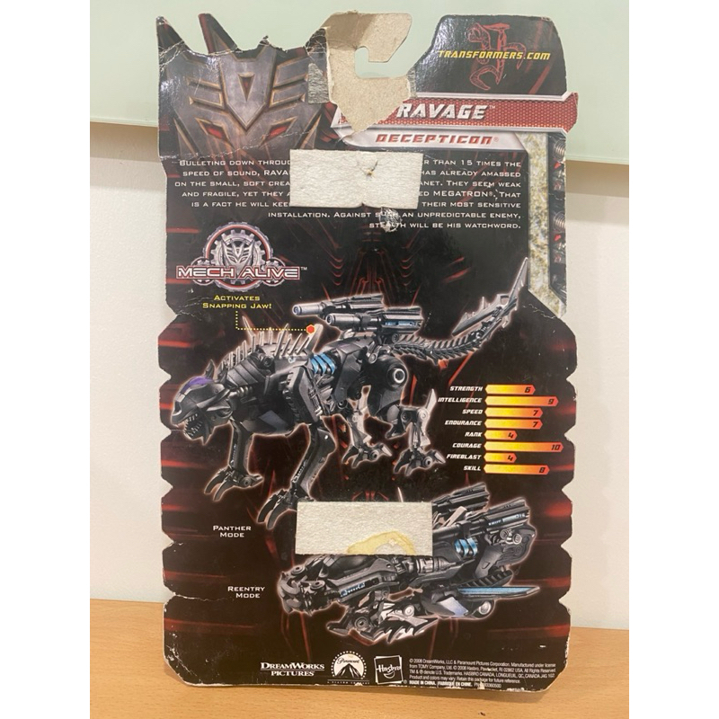 Transformers ROTF Deluxe Class - Ravage | Shopee Philippines