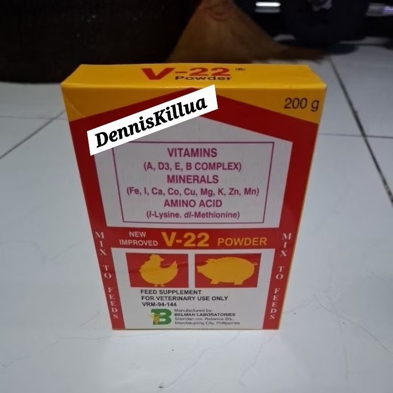 V-22 Powder Vitamins+Minerals+Amino Acids (200g) | Shopee Philippines