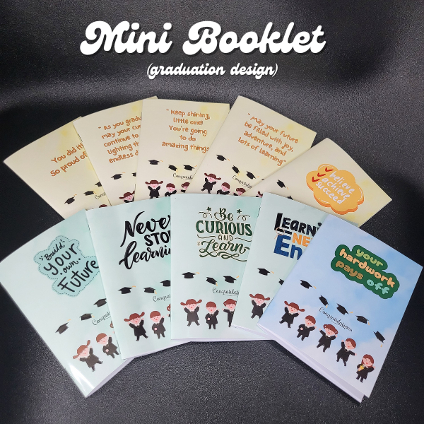 Mini Booklet (Graduation Design) 20sheets | Shopee Philippines