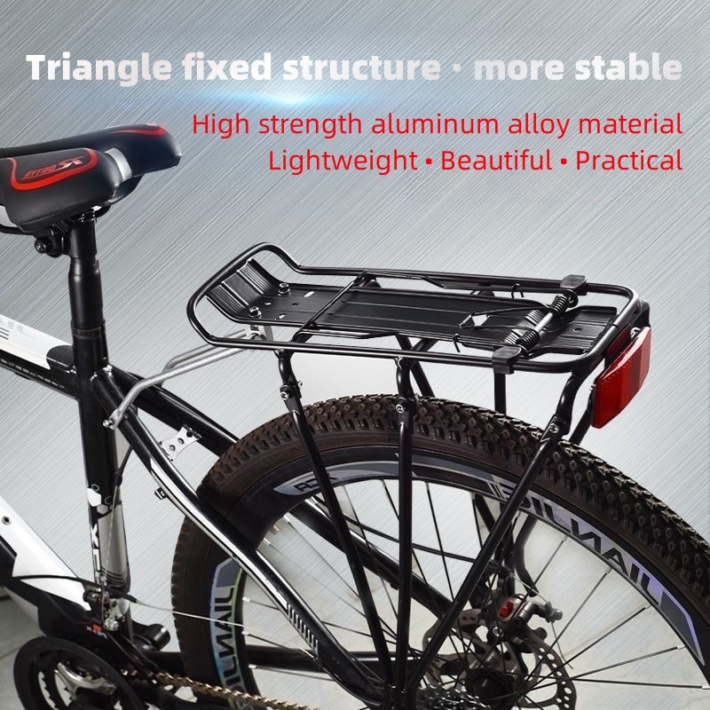 MAG Bicycle Carrier Bike Rear Rack Carrier With Reflector Aluminum ...