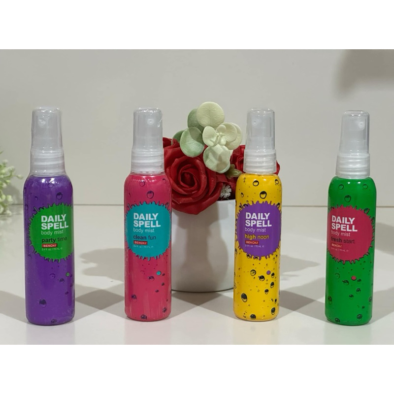 BENCH/ DAILY SPELL BODY MIST 70ML | Shopee Philippines