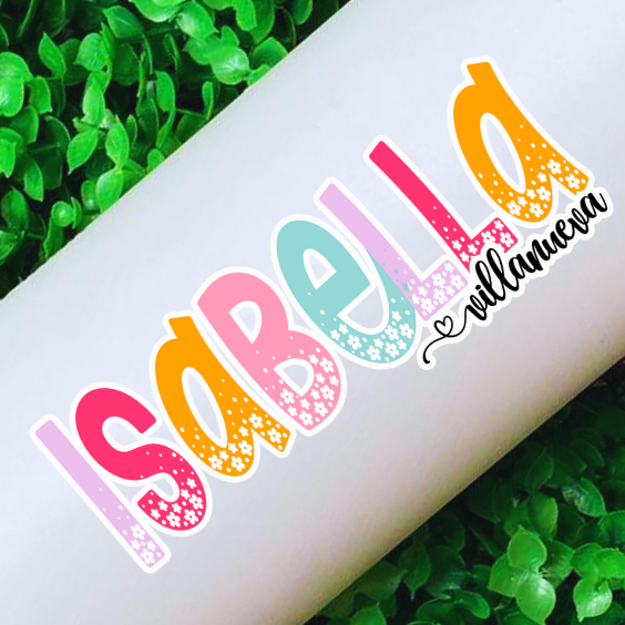 013 Personalized Waterproof Vinyl Name Sticker for Tumbler | Shopee ...