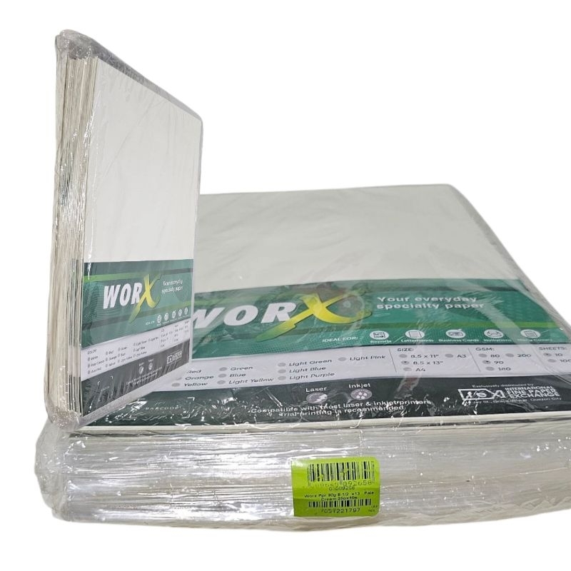 25 Pack of Worx Speacialty Paper 90 GSM (250 Sheets) | Shopee Philippines