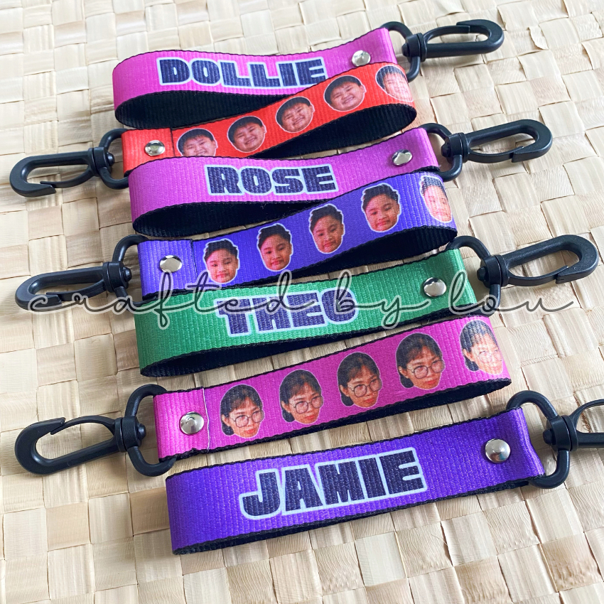 Personalized Customized Lanyard Keychain Wrislet BagTag (1
