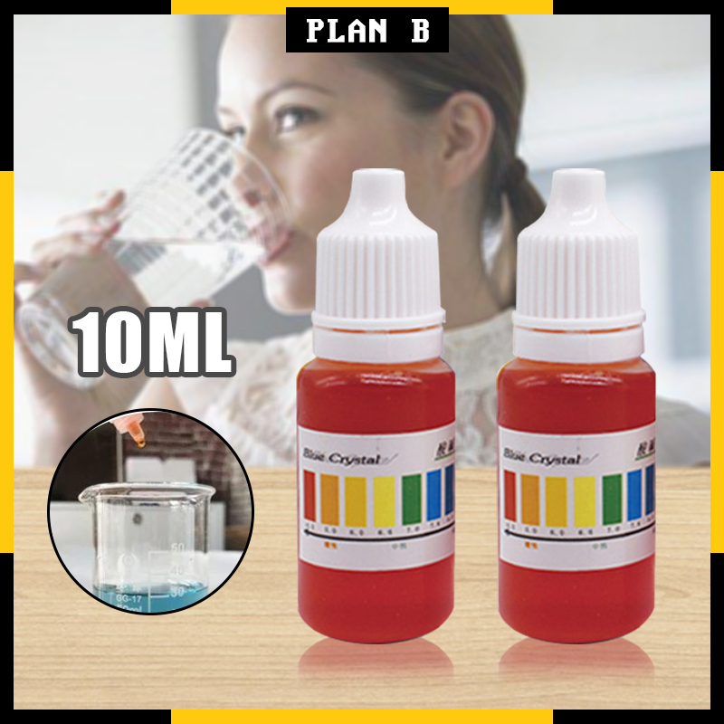10ML PH Meter Solution Acidity And Base Levels Tester For Water Content ...
