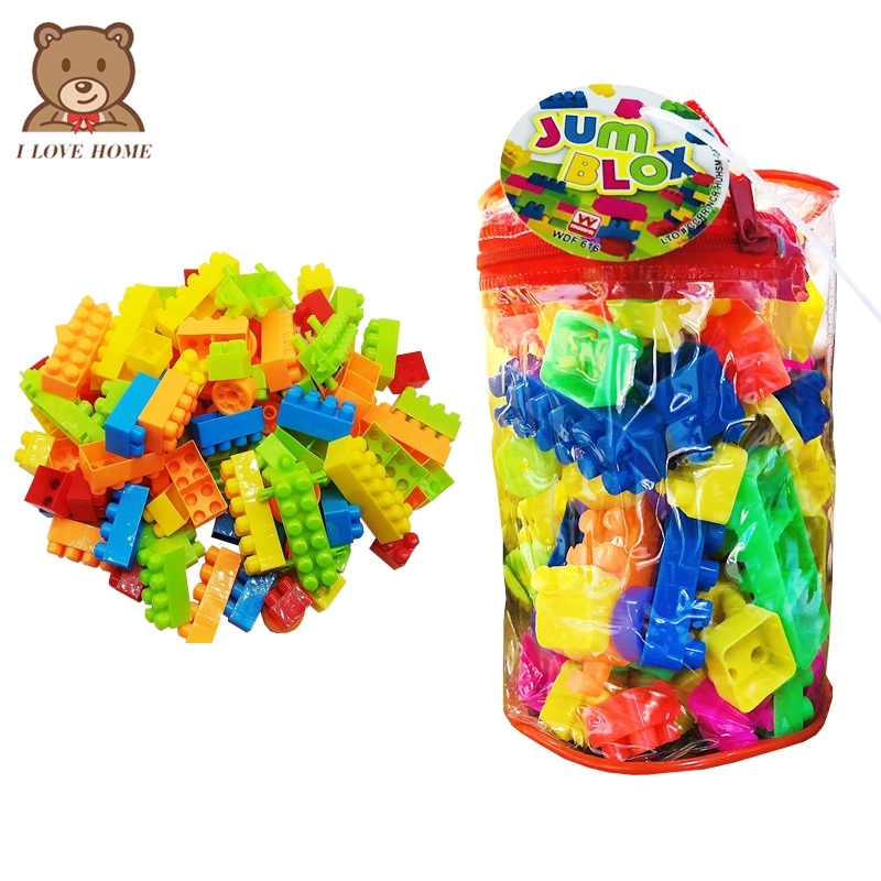 Building Blocks Early Educational Model Bricks Kids DIY Toys Birthday ...