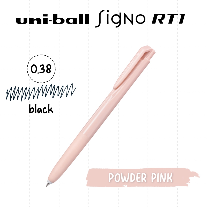 Uni-Ball Signo UMN-155-07: Penna Roller Gel 0.7 Mm, Inchiostro Rosa Fluido, Antimacchia