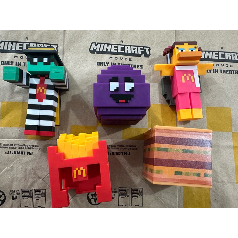REDEEMABLE CODE [100 Legit] A Minecraft Meal Adult Happy Meal