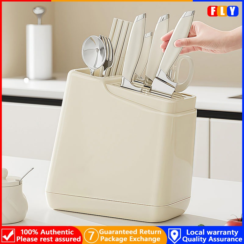 Kitchen Knife Holder Wall Mounted Multifunctional Tool Holder Knife ...