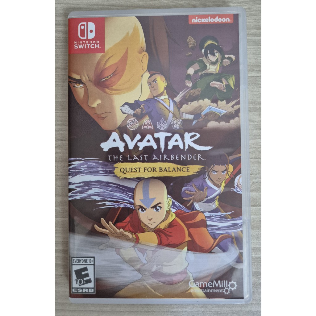 Nintendo Switch Avatar The Last Airbender The Quest for Balance (Brand ...