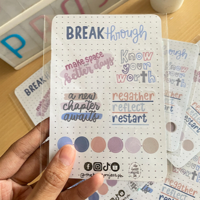 Journaling Stickers | Breakthrough | Shopee Philippines