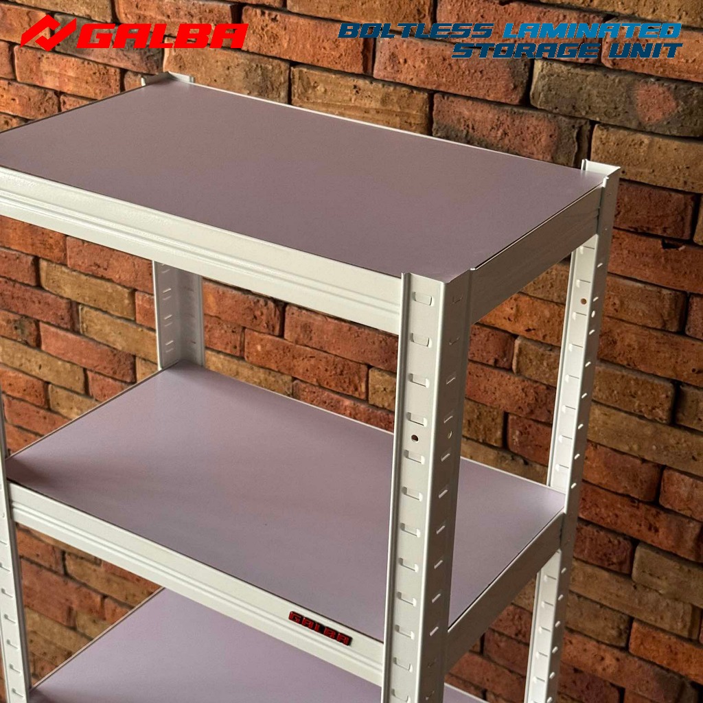 GALBA Boltless LAMINATED Storage Steel Rack Adjustable 5 Layers ...