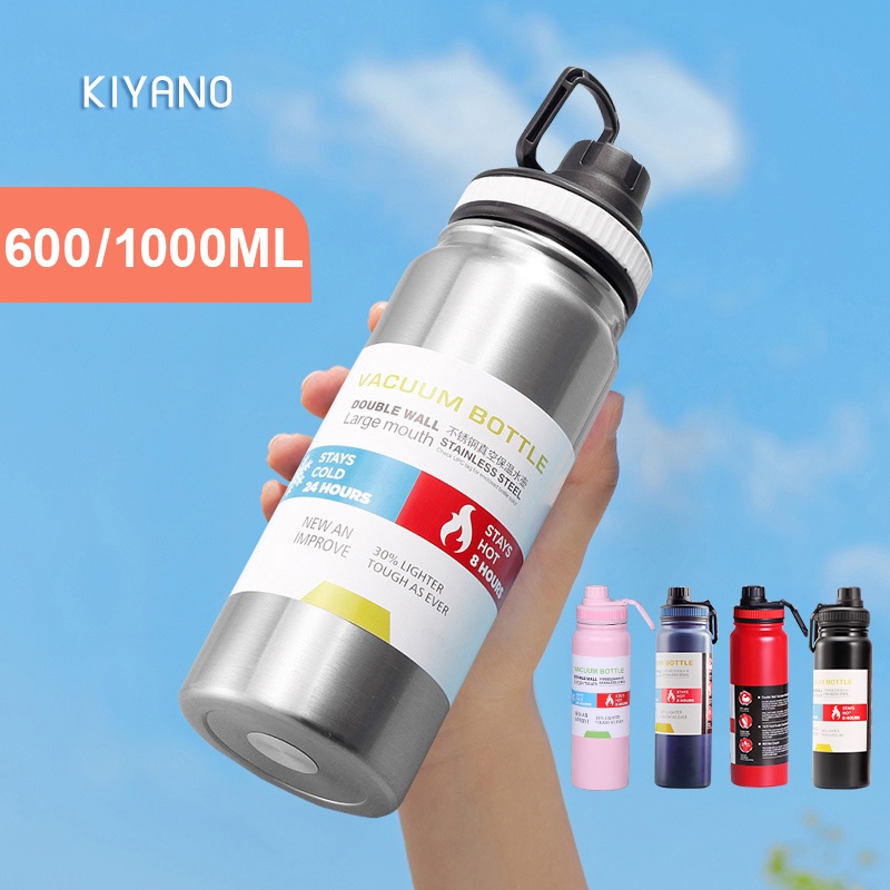 thermos tumbler hot and cold Flask steel water bottle outdoor sports Vacuum  Insulated