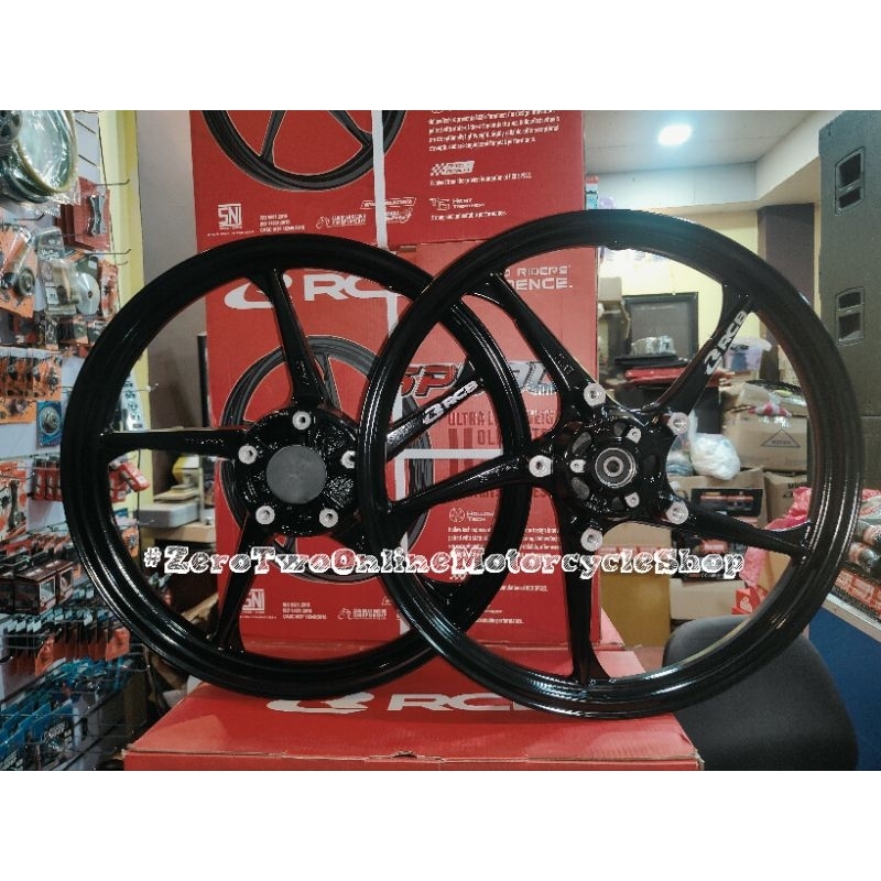 Racing Boy SP500 (Gloss Black) Mags for Sniper150, Sniper155 ABS and ...