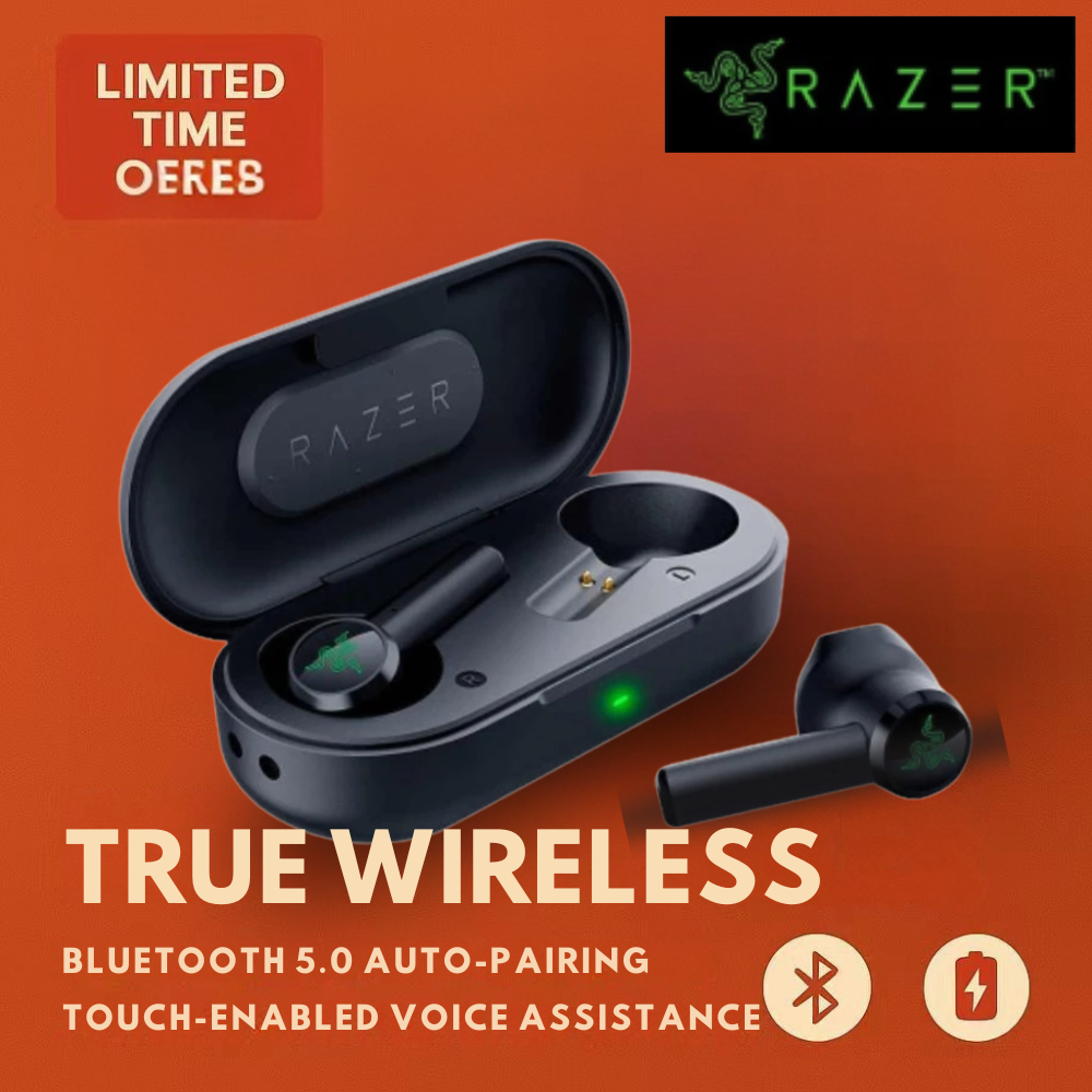 Razer Hammerhead True Wireless Bluetooth 5.0 TWS Earphones Gaming In ...