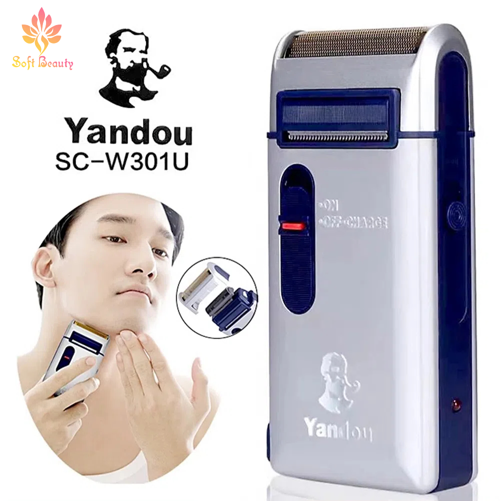 YanDou Shaver For Men Rechargeable Portable Shave Razor Beard Shaving ...