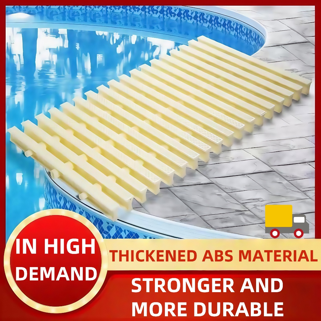 【Emaux】1M Swimming Pool Non-slip Overflow Grid ABS Plastic Water Drain ...